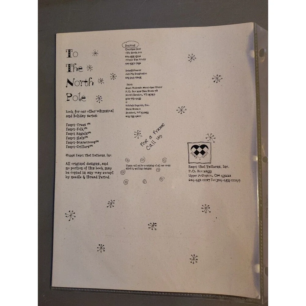 Fanci That To The North Pole Number 133 Cross Stitch Pattern Snowman Chart